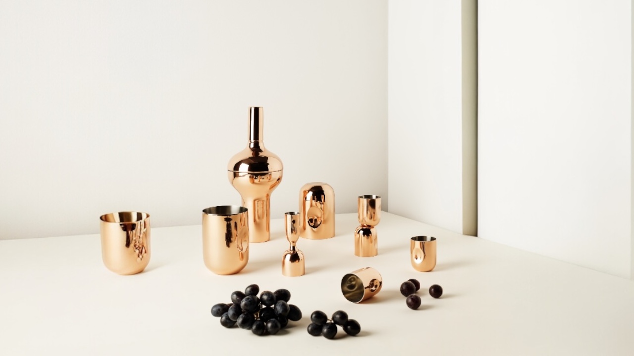 PLUM MOSCOW MULES X2-Tom Dixon™ HongKong-Exclusive authorized 